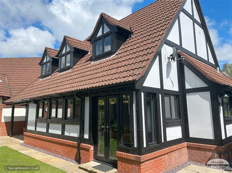 mock tudor wood replacement